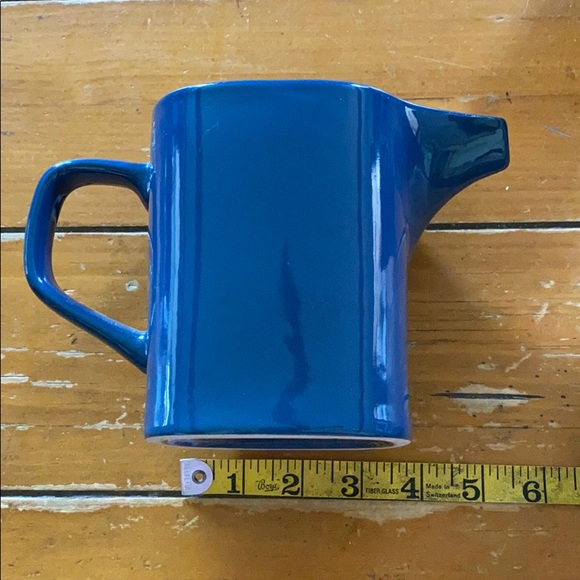 Gorgeous ceramic teapot & 2 cups new w/ 1 dot - Picture 10 of 11